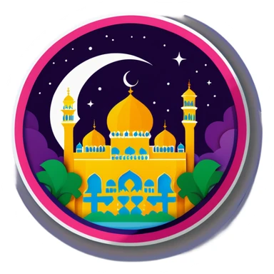 Ramadan sticker