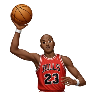 Michael Jordan dunk sticker