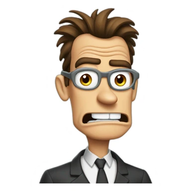 dr doofenshmirtz sticker