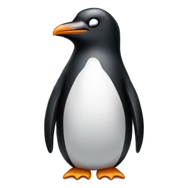 sad penguin sticker