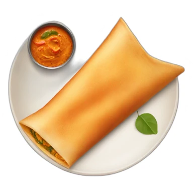 dosa south indian dish sticker