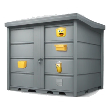 storage unit sticker