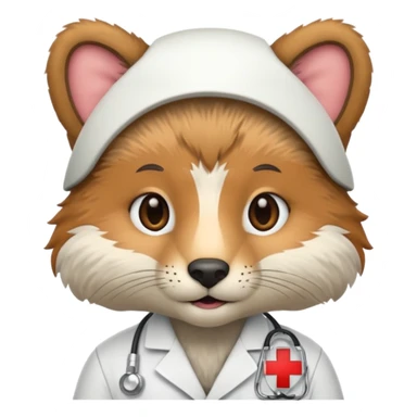 medic animals sticker