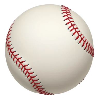 A BASEBALL EMOJI sticker