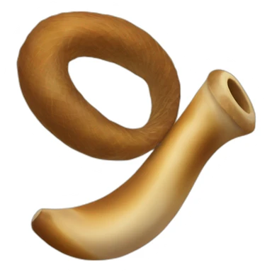 twisty shofar sticker