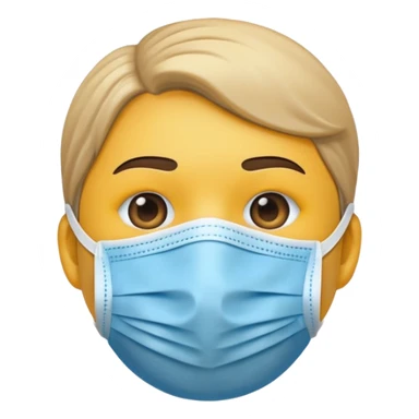 disposable face mask emoji sticker