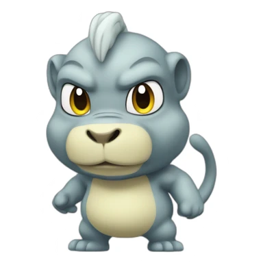Machop sticker