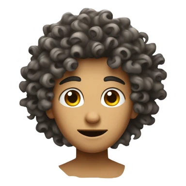 Heartless curls  sticker