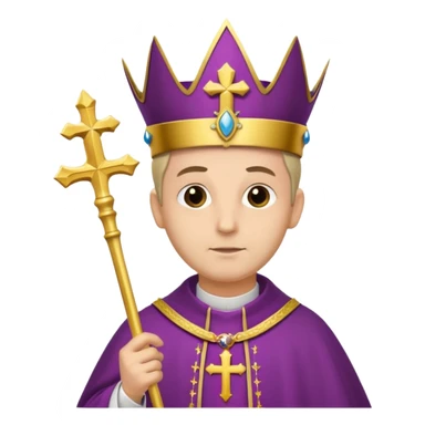 Catholic bishop sticker