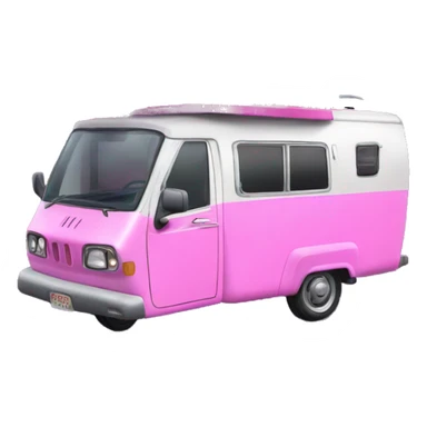 Haunted Barbie dreamhouse Camper tuk tuk  sticker