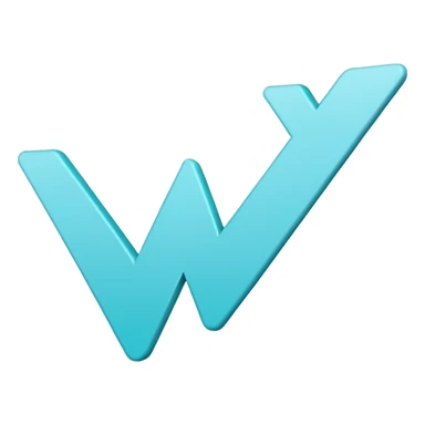 purple and cian checkmark sticker