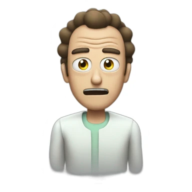 Rick from Rick and Morty sticker