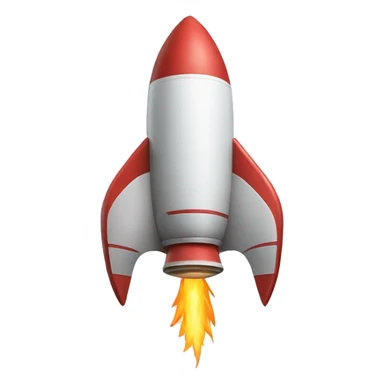 Rocket with bag shop to the moon sticker