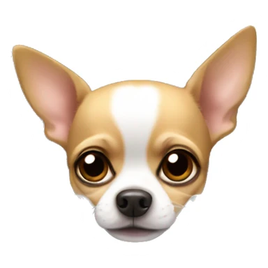 Chihuahua hiding in closet sticker