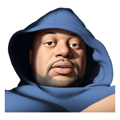 realistic portrait of a man sticker