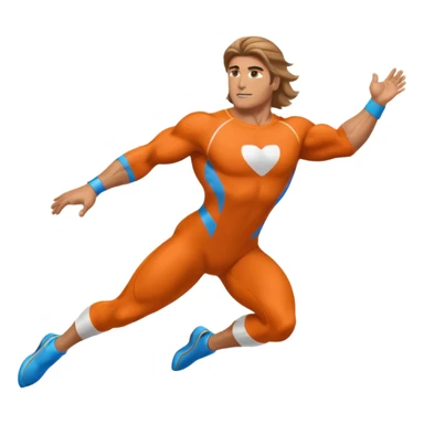 Fabio flying sticker