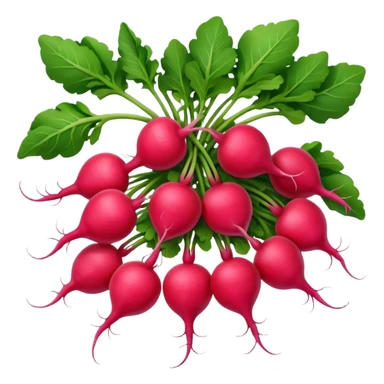 bunch of radish sticker