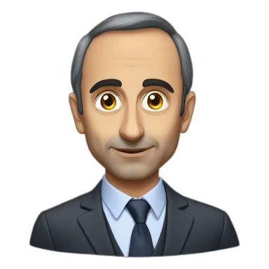 Eric Zemmour who say bas voyons sticker