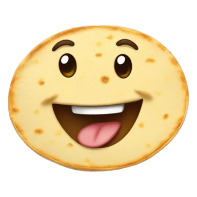 happy tortilla sticker