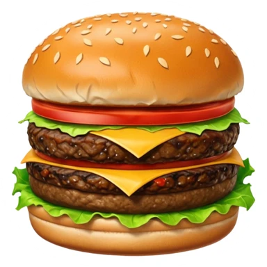 burger looks cold and not delicious sticker