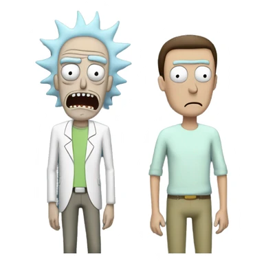 Rick and morty  sticker