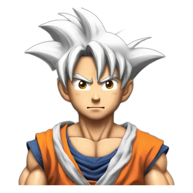does goku clean nuts? sticker
