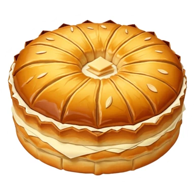 fève galette des rois sticker