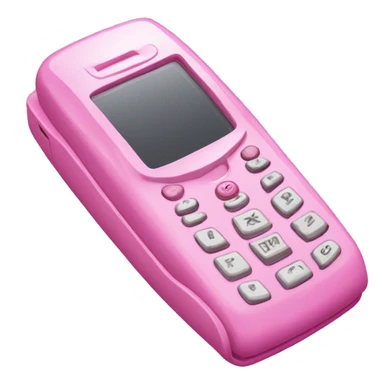 pink flip phone 2000s y2k sticker