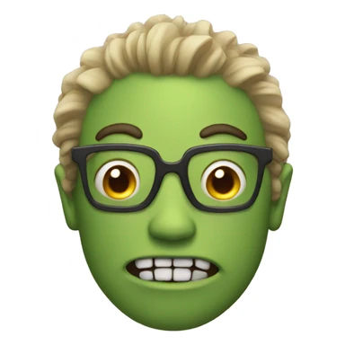 monster dating man sticker