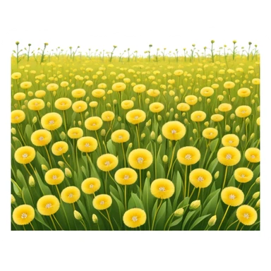 scandinavian tussilago sticker