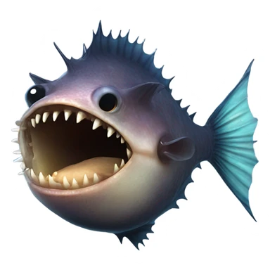 Anglerfish sticker