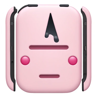 light pink nintendo switch  sticker