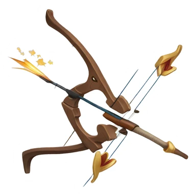 magical archery bow  sticker