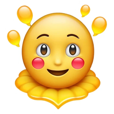 create a realistic emoji showing something showing real time dat sticker