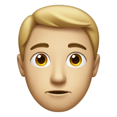 Squinting face sticker