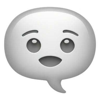 white-speech-bubble sticker