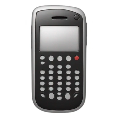 Scrolling phone black and whkte sticker