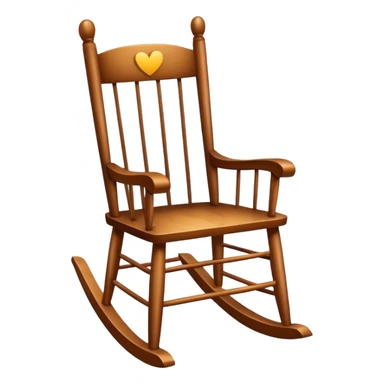 rocking chair sticker