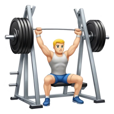 cable machine weight lifting sticker