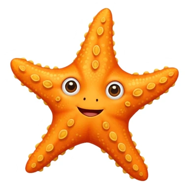 Cute starfish  sticker