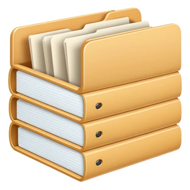 document folder, representing an additional or other category sticker