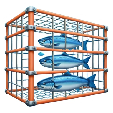 offshore salmon farm sticker