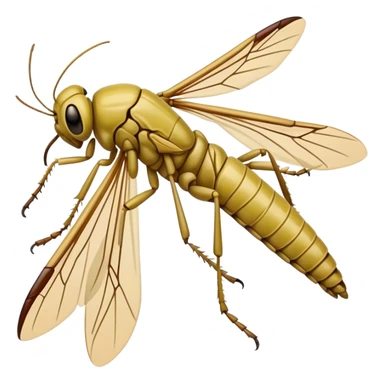 Dried locust sticker