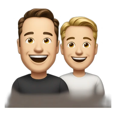 Elon, Musk, laughing sticker