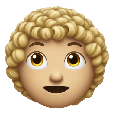 cut curled up like a ball sticker