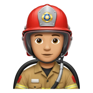 Fireman driving a 2004 Subaru WRX sticker