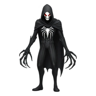 Spider-Man Grim Reaper sticker