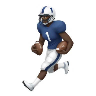 #11 Playing football sticker