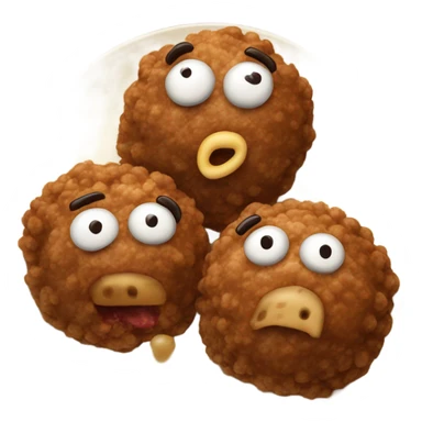  deux boulettes de viande sticker