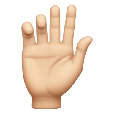 fingers shaping a heart sticker